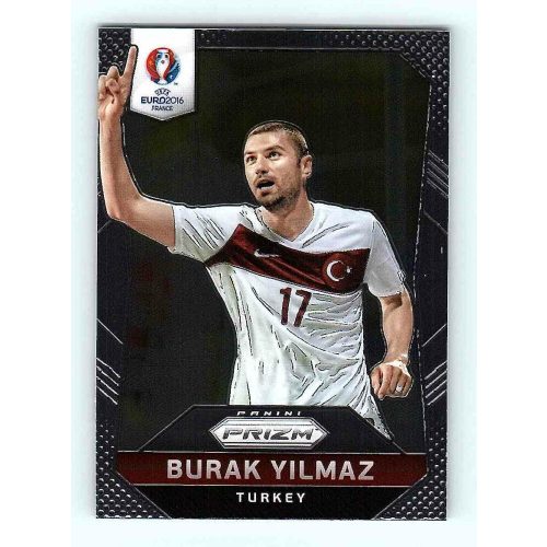 2016 Panini Uefa Euro Prizm Base #202 Burak Yilmaz