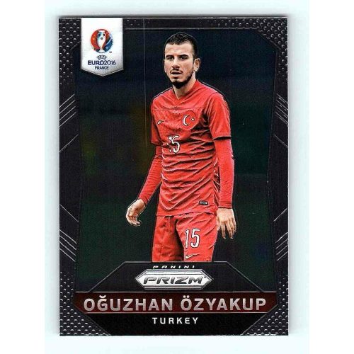 2016 Panini Uefa Euro Prizm Base #209 Oguzhan Ozyakup