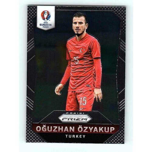 2016 Panini Uefa Euro Prizm Base #209 Oguzhan Ozyakup