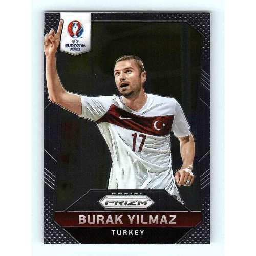 2016 Panini Uefa Euro Prizm Base #202 Burak Yilmaz