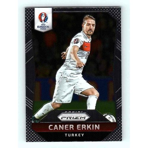 2016 Panini Uefa Euro Prizm Base #208 Caner Erkin