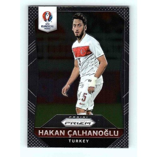 2016 Panini Uefa Euro Prizm Base #205 Hakan Calhanoglu