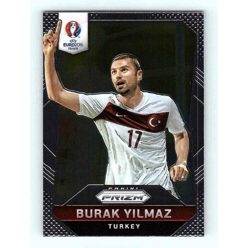 2016 Panini Uefa Euro Prizm Base #202 Burak Yilmaz