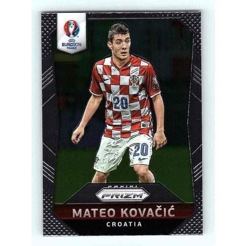 2016 Panini Uefa Euro Prizm Base #188 Mateo Kovacic