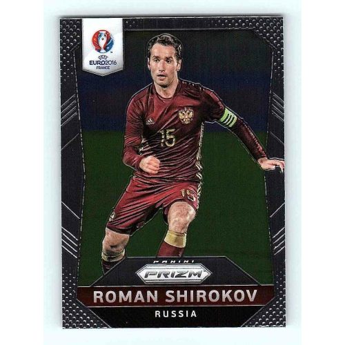 2016 Panini Uefa Euro Prizm Base #171 Roman Shirokov