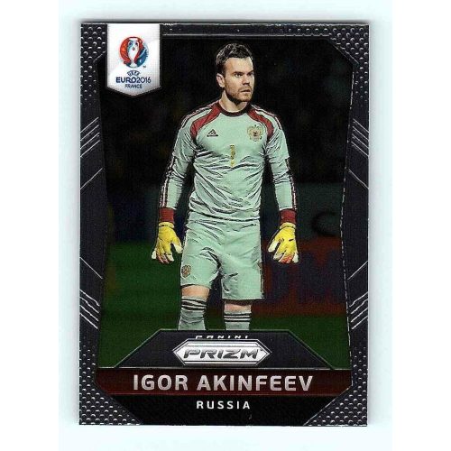 2016 Panini Uefa Euro Prizm Base #169 Igor Akinfeev