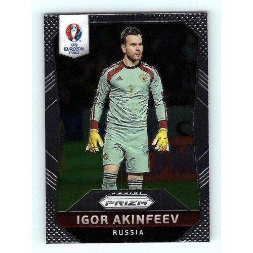 2016 Panini Uefa Euro Prizm Base #169 Igor Akinfeev