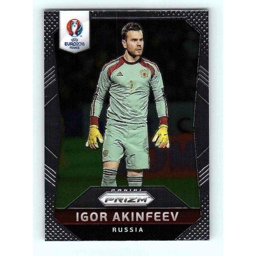 2016 Panini Uefa Euro Prizm Base #169 Igor Akinfeev