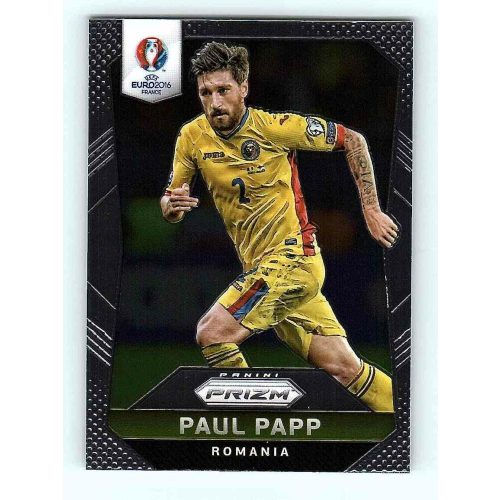 2016 Panini Uefa Euro Prizm Base #163 Paul Papp RC