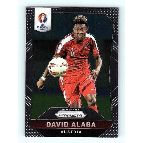 2016 Panini Uefa Euro Prizm Base #76 David Alaba