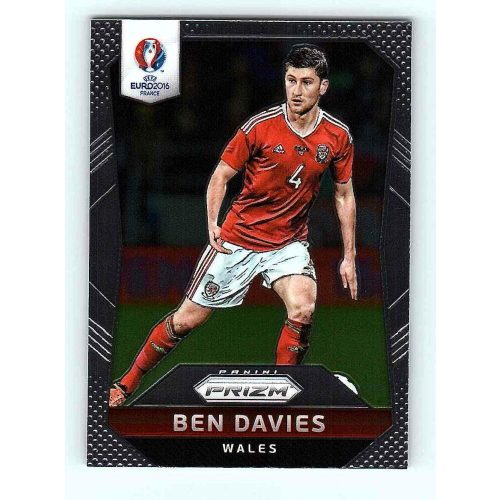 2016 Panini Uefa Euro Prizm Base #126 Ben Davies