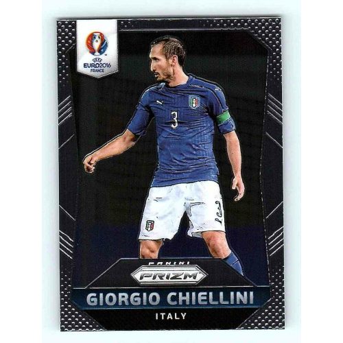 2016 Panini Uefa Euro Prizm Base #90 Giorgio Chiellini