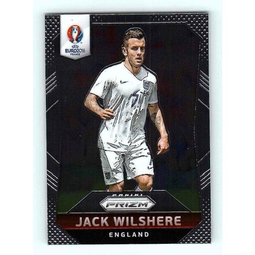 2016 Panini Uefa Euro Prizm Base #65 Jack Wilshere