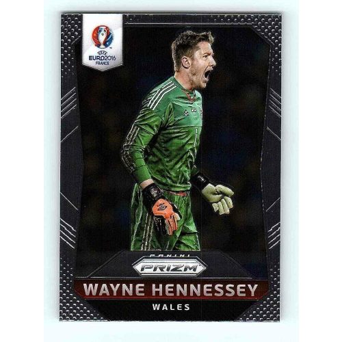 2016 Panini Uefa Euro Prizm Base #123 Wayne Hennessey