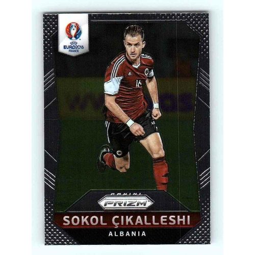 2016 Panini Uefa Euro Prizm Base #199 Sokol Cikalleshi