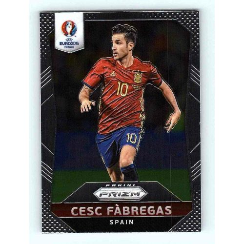 2016 Panini Uefa Euro Prizm Base #37 Casc Fabregas