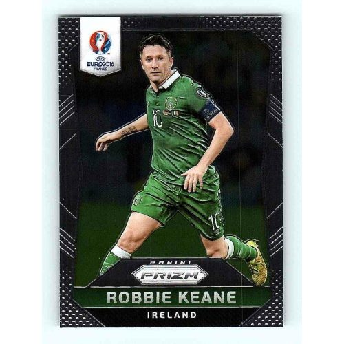 2016 Panini Uefa Euro Prizm Base #220 Robbie Keane