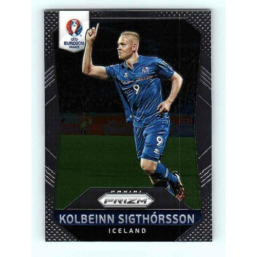 2016 Panini Uefa Euro Prizm Base #110 Kolbeinn Sigthorsson