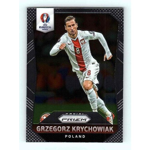 2016 Panini Uefa Euro Prizm Base #144 Grzegorz Krychowiak