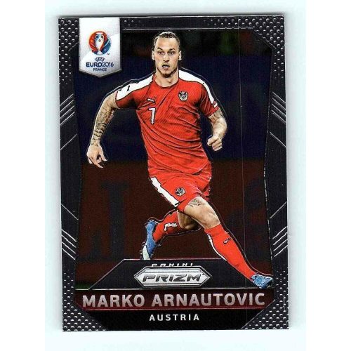 2016 Panini Uefa Euro Prizm Base #83 Marko Arnautovic