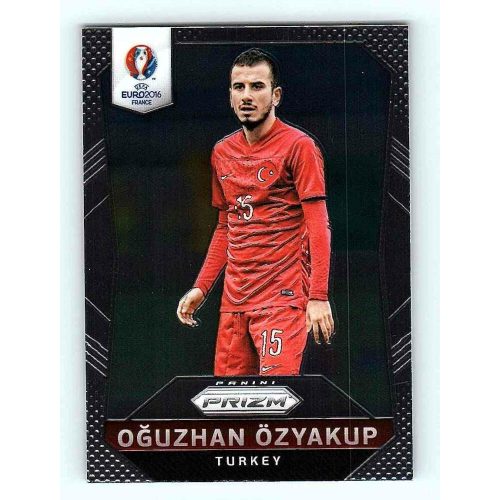 2016 Panini Uefa Euro Prizm Base #209 Oguzhan Ozyakup