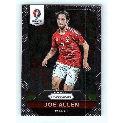 2016 Panini Uefa Euro Prizm Base #122 Joe Allen