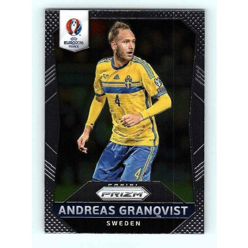 2016 Panini Uefa Euro Prizm Base #249 Andreas Granqvist