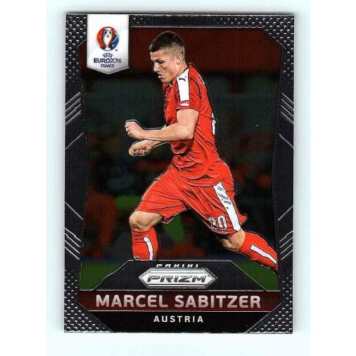 2016 Panini Uefa Euro Prizm Base #85 Marcel Sabitzer