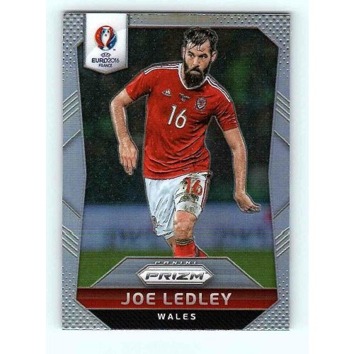 2016 Panini Uefa Euro Prizm Silver Prizms #124 Joe Ledley