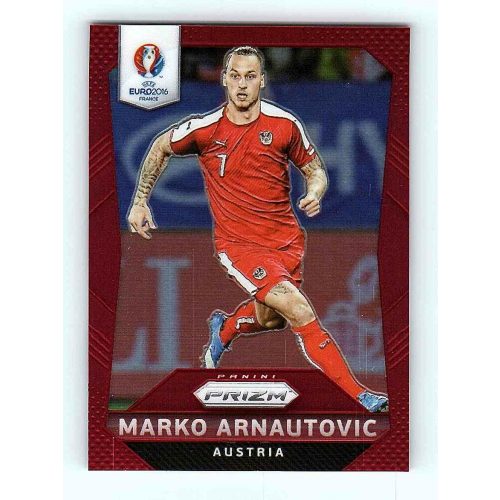 2016 Panini Uefa Euro Prizm Red Prizms #83 Marko Arnautovic    059/149