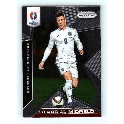 2016-17 Panini Uefa Euro Prizm Stars Of The Midfield #29 Ross Barkley