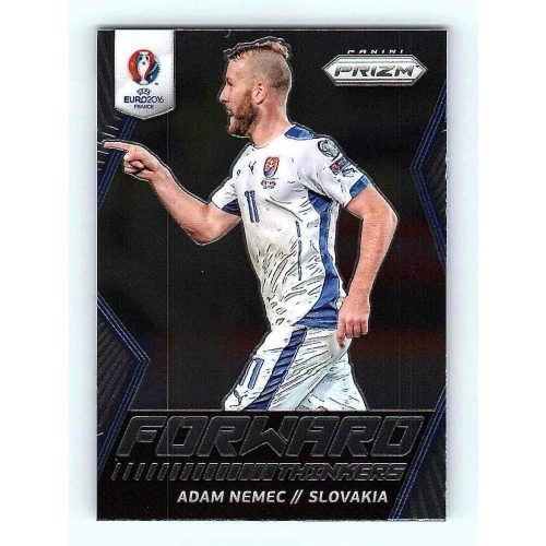 2016-17 Panini Uefa Euro Prizm Forward Thinkers #13 Adam Nemec