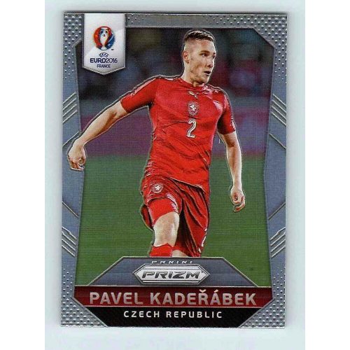 2016-17 Panini Uefa Euro Prizm Base Silver Prizms #13 Pavel Kaderabek