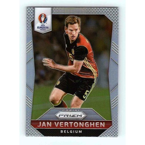 2016-17 Panini Uefa Euro Prizm Base Silver Prizms #28 Jan Vertonghen