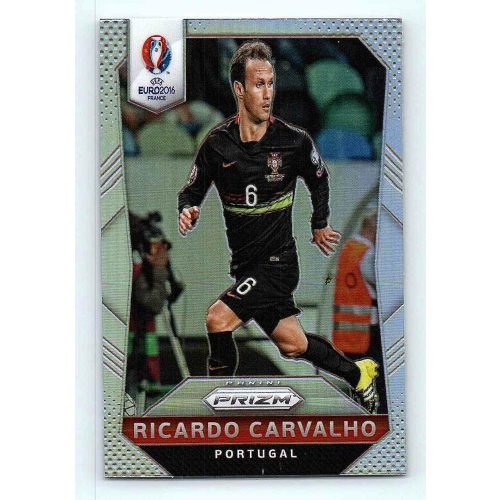 2016-17 Panini Uefa Euro Prizm Base Silver Prizms #102 Ricardo Carvalho