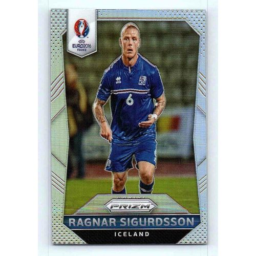 2016-17 Panini Uefa Euro Prizm Base Silver Prizms #111 Ragnar Sigurdsson