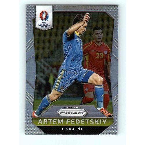 2016-17 Panini Uefa Euro Prizm Base Silver Prizms #219 Artem Fedetskiy