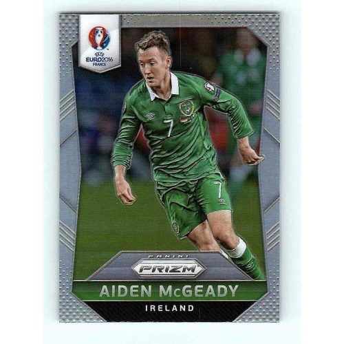 2016-17 Panini Uefa Euro Prizm Base Silver Prizms #223 Aiden McGeady