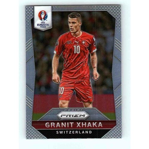 2016-17 Panini Uefa Euro Prizm Base Silver Prizms #153 Granit Xhaka