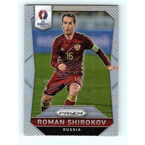 2016-17 Panini Uefa Euro Prizm Base Silver Prizms #171 Roman Shirokov