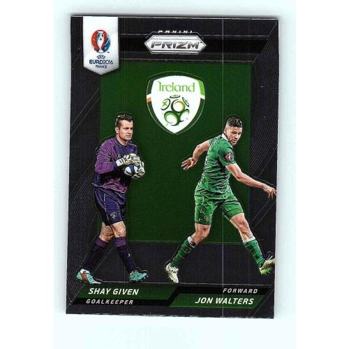 2016-17 Panini Uefa Euro Prizm Country Combinations Duals #56 Shay Given / Jon Walters