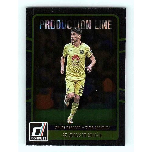 2016-17 Donruss Soccer Production Line Holographic #11 Oribe Peralta