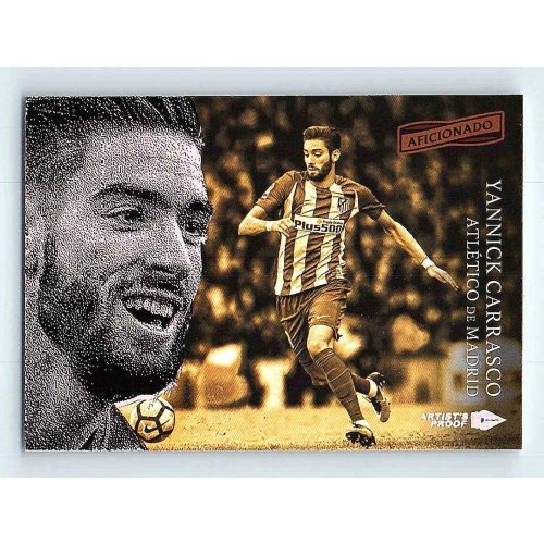 2016-17 Aficionado Soccer Base Artis's Proof #115 Yannick Carrasco