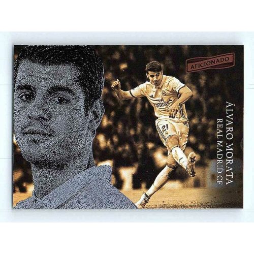 2016-17 Aficionado Soccer Base #63 Alvaro Morata