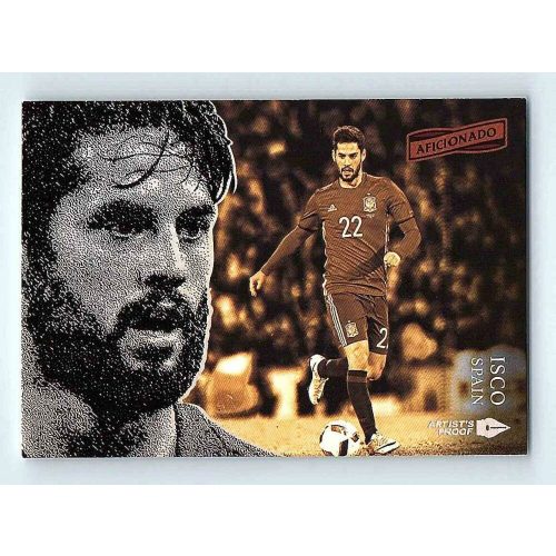 2016-17 Aficionado Soccer Base Artist's Proof #68 Isco