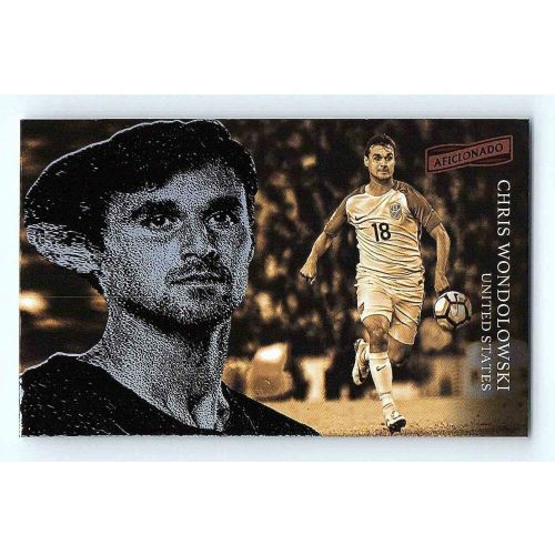 2016-17 Aficionado Soccer Base #128 Chris Wondolowski