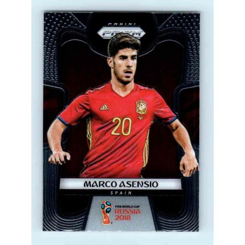 2017-18 Panini Prizm World Cup Soccer Base #205 Marco Asensio