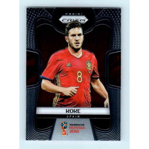 2017-18 Panini Prizm World Cup Soccer Base #204 Koke