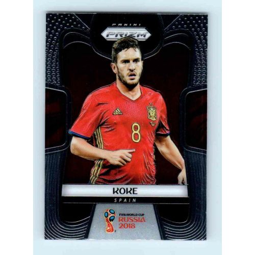 2017-18 Panini Prizm World Cup Soccer Base #204 Koke