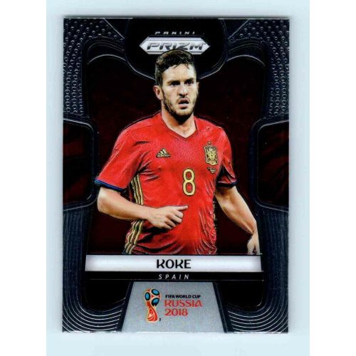 2017-18 Panini Prizm World Cup Soccer Base #204 Koke